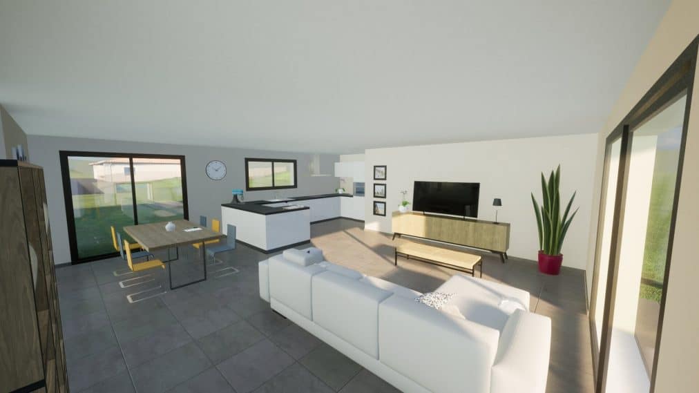 Design intérieur aménagement cuisine