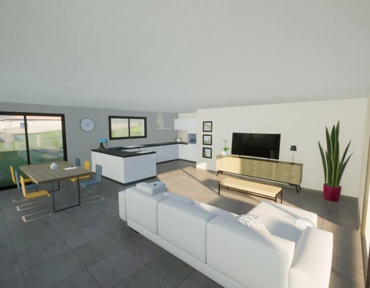 Design intérieur aménagement cuisine