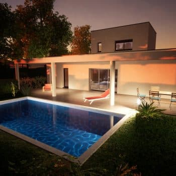 Dessin architecture castres maison contemporaine